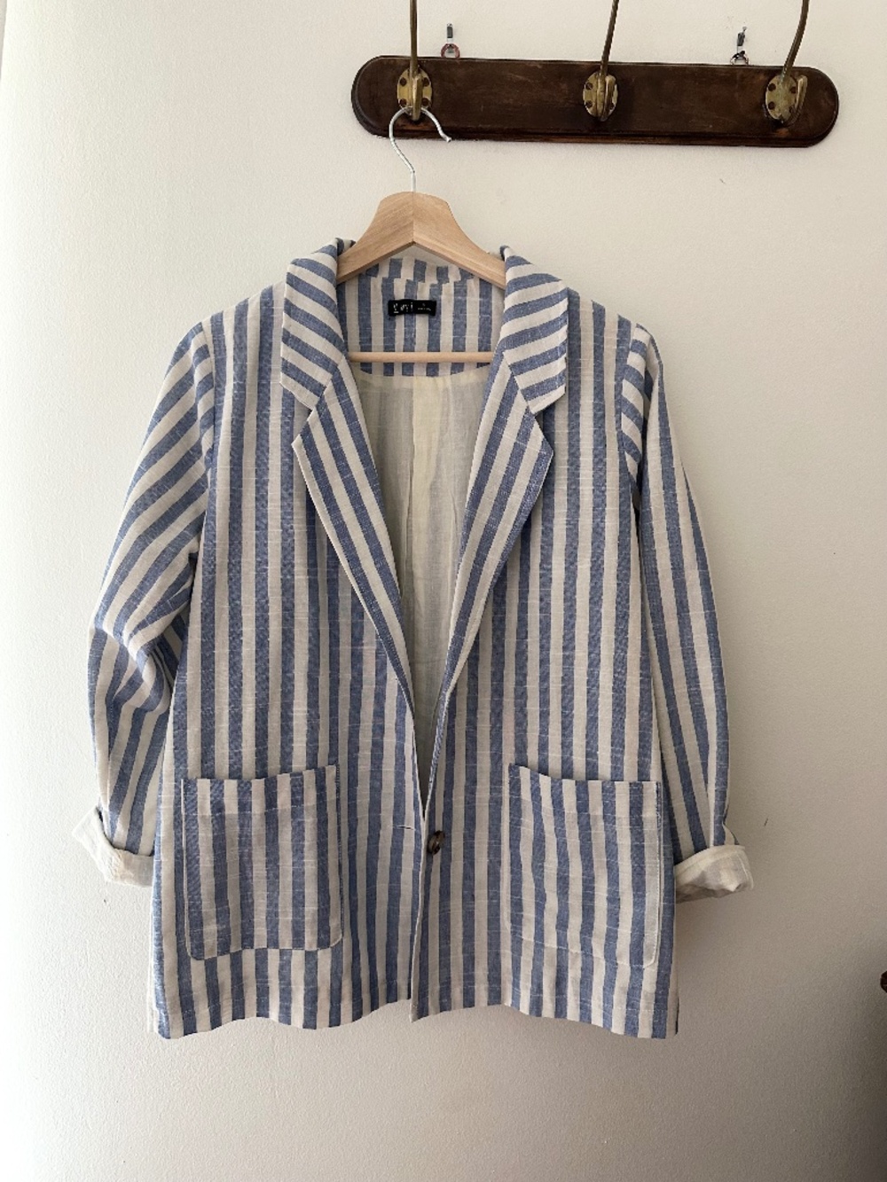 Women’s Striped Blazer